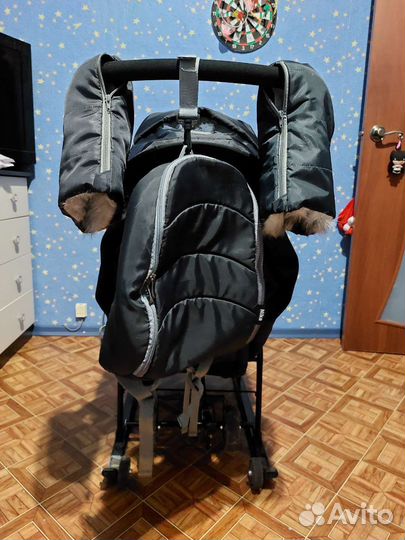 Детские санки коляска ника 7 5s