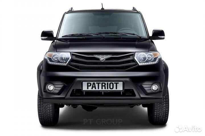 Защита перед. бампера одинарная 63 мм УАЗ Патриот