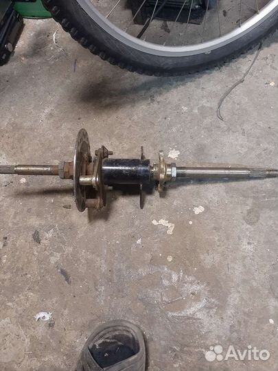 Ось на квадроцикл 50 кубов