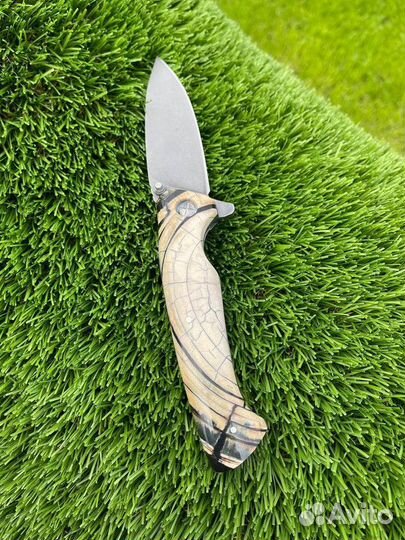 Ножи с рукоятью из бивня ручной работы