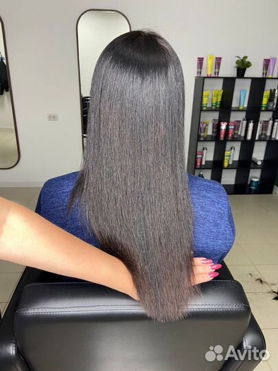 Кератиновое выпрямление, ламинирование ресниц