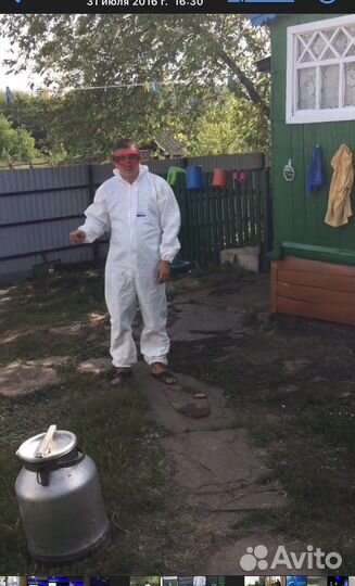 Комбинизион с капюшоном рабочий