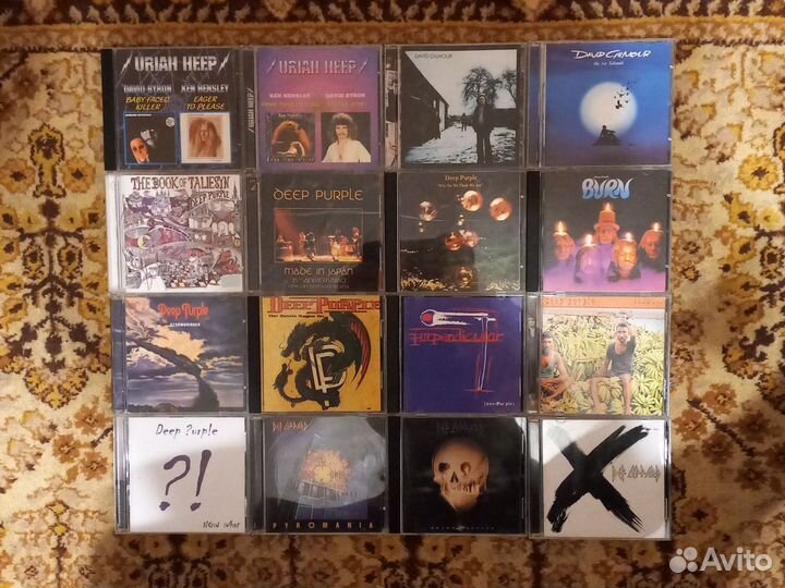 CD диски (Classic Rock & Hard Rock) №1