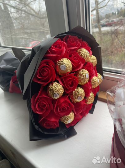 Съедобные букеты, сладкий подарок