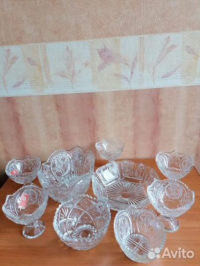 Посуда хрусталь
