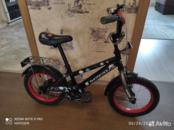 Детский велосипед kreiss 14