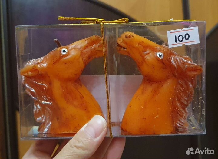 Свечи голова коня