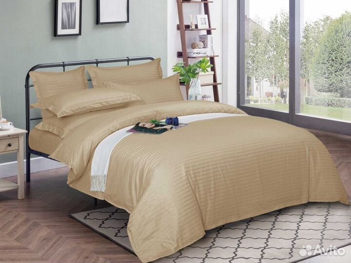 Ткань Страйп-Сатин для постельного белья