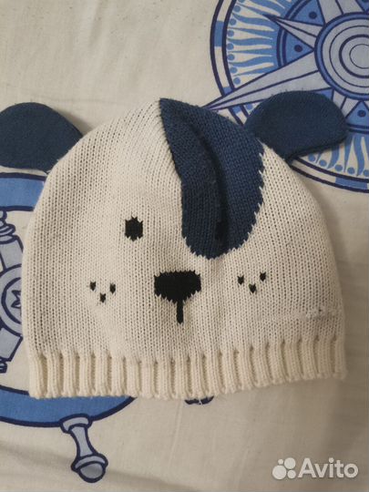 Шапки зимние на ребенка 1-3 и 3-7 лет