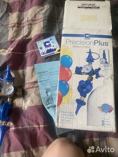 Редуктор conwin для гелиевого баллона