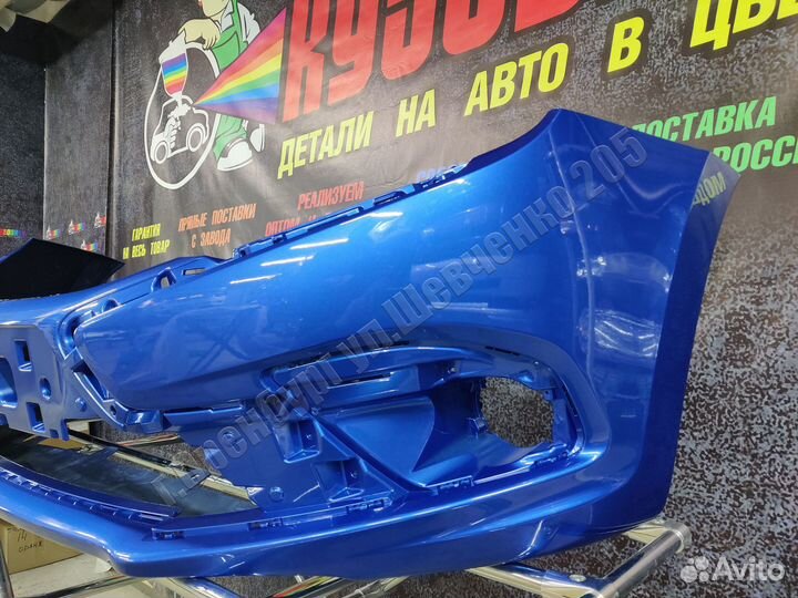 Бампер передний грант FL все цвета голубая планета