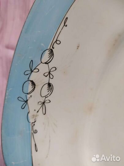 Блюдо Кузнецова 18-19 век (1889-1917)