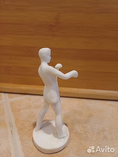 Статуэтка Боксёр СССР фхи колкий пластик