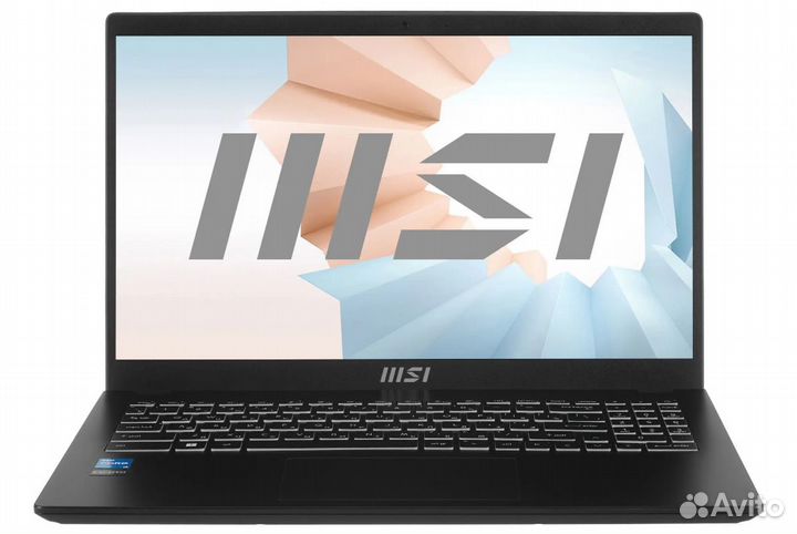 Ноутбук MSI Modern 15 (i3-1215u 8gb ssd 256)