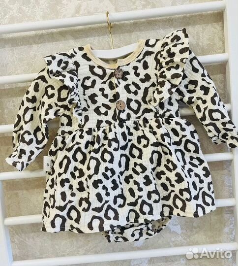 Боди платье на девочку