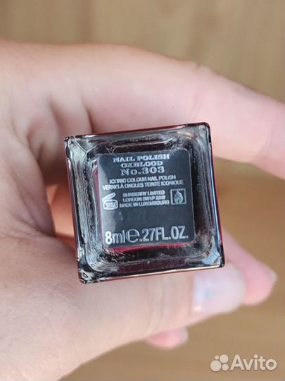 Лак Burberry oxblood