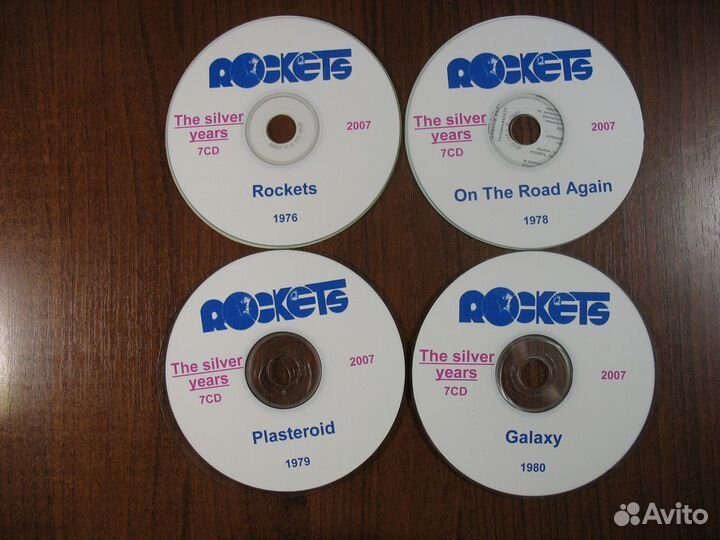 Audio CD Rockets + Space 11шт