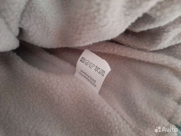 Шапка женская и палантин, новые и теплые