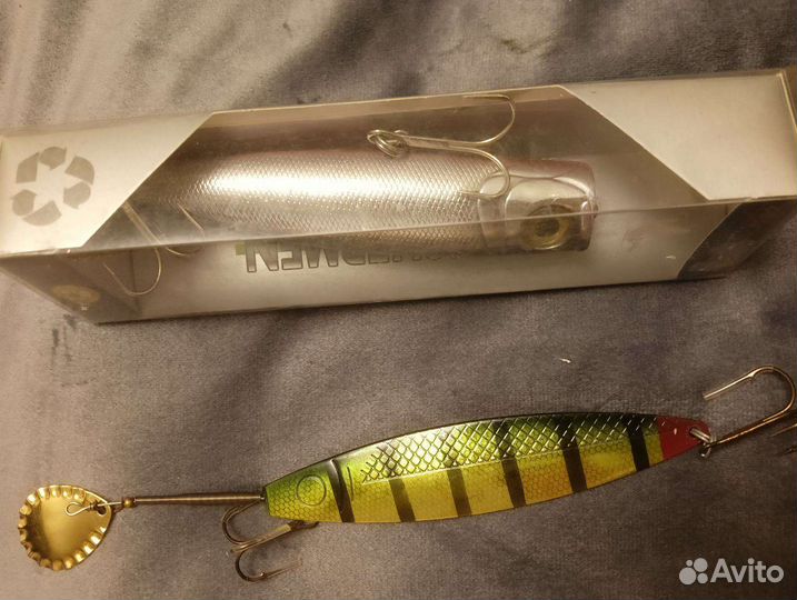 Блесна, воблер