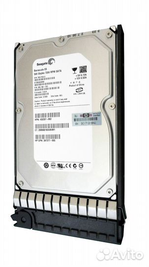 Жесткий диск HP 500Gb 395473-B21 395501-001 sataii