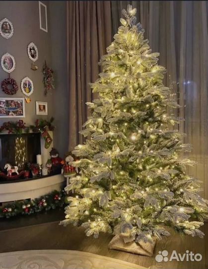 Гирлянда нить роса