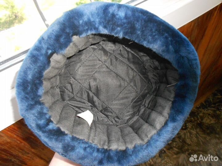 Шапка ушанка овчина новая СССР Фуражка Пилот га