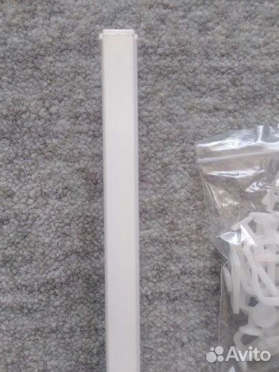 Карниз потолочный алюминиевый, 2400 мм