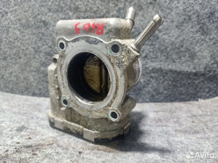 Заслонка дроссельная Kia Rio QB G4FC 2012