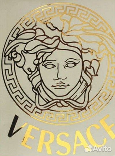 Наклейка Versace на футболки