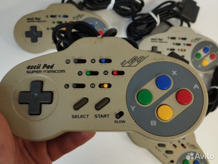 Джойстик ascii pad snes