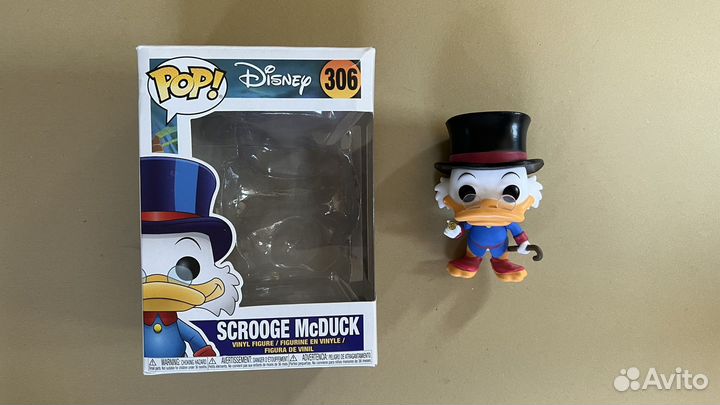 Фигурка funko pop 306 scrooge mcduck скрудж