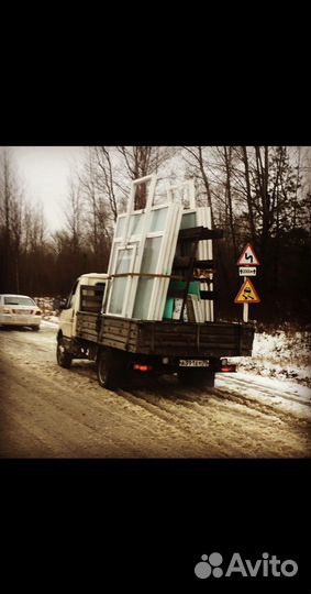 Грузоперевозки газель открытый кузов, тент