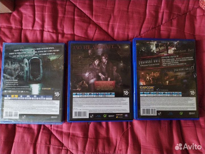 Коллекция Resident Evil ps4 8 игр