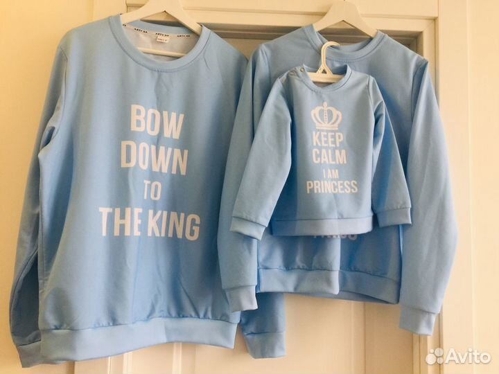 Family look свитшоты Фэмили лук б/у