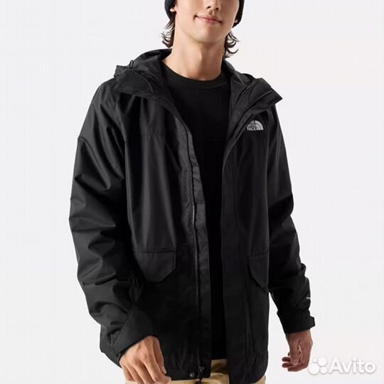 THE north face City Outdoor Collection Windbreaker Jackets Men Black (XL)(76)