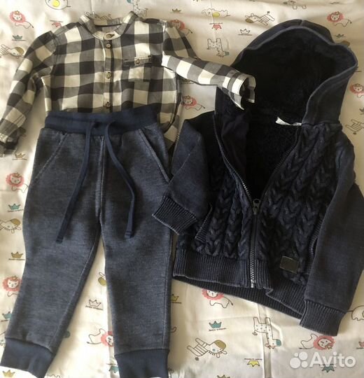 Детские вещи пакетом на мальчика 80 86