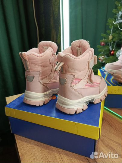 Зимние ботинки для девочки 26 размер