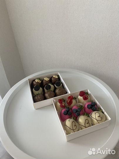 Клубника в шоколаде, сладкие подарки