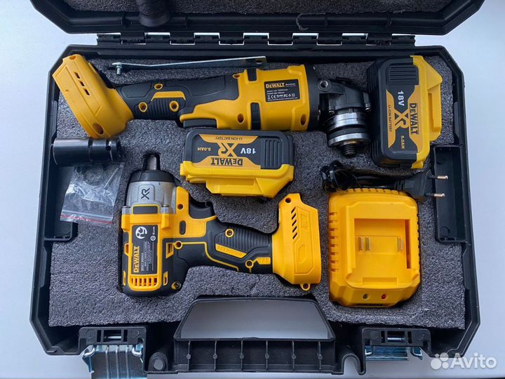 Гайковерт и болгарка dewalt