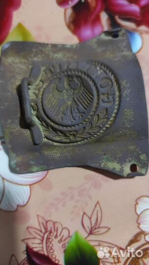 Пряжка немецкая