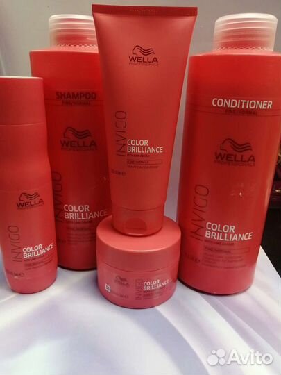 Шампунь, бальзам и маска для волос wella