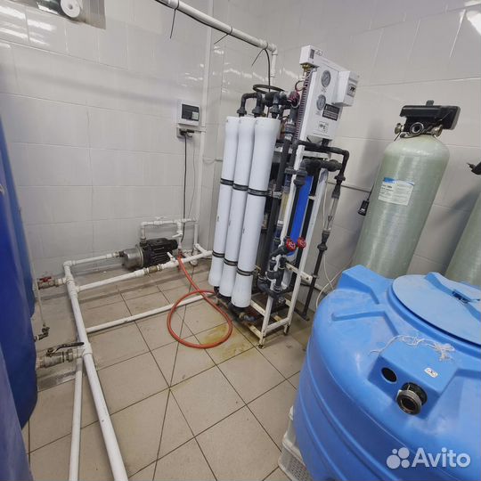 Система для очистки воды / установка под ключ