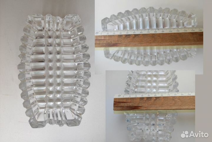 Пепельница стекло, хрусталь СССР