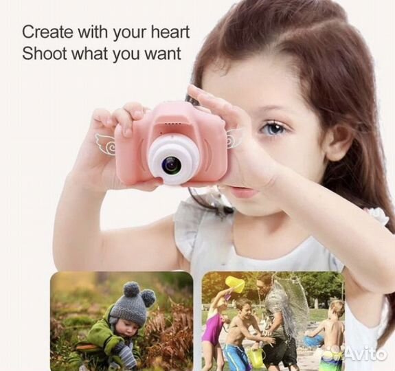 Фотоаппарат детский новый
