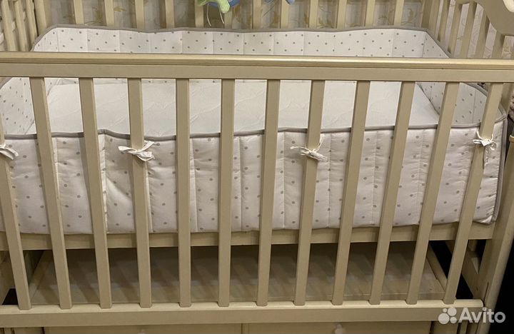 Бортики для детской кроватки IKEA икеа