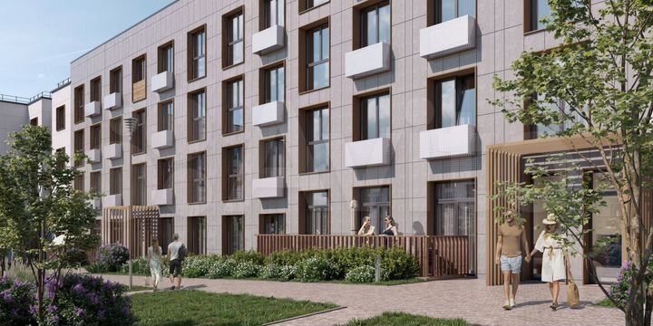 1-к. квартира, 38 м², 1/4 эт.