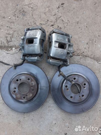 Тормоза Honda Accord cl7 Euro R 300/28мм