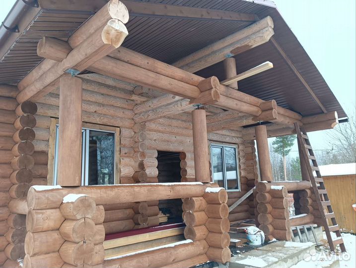 Срубы бань,домов