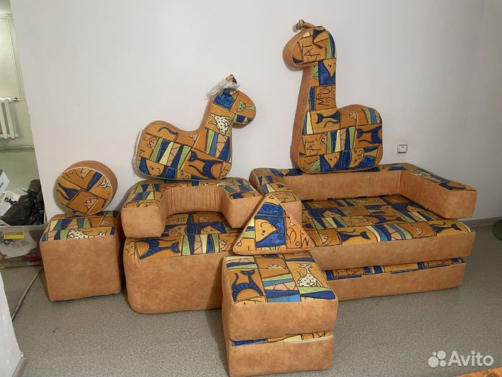 Детская мягкая мебель трансформер