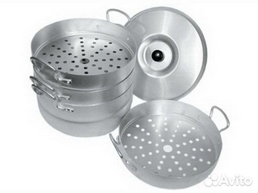 Мантоварка 6л Калитва 180635, 3 уровня, (алюм)